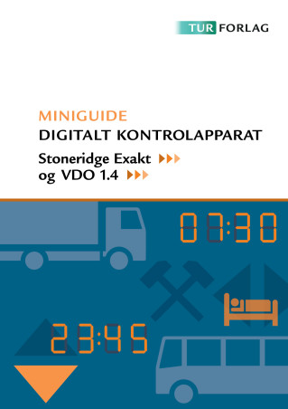 Digitalt kontrolapparat Stoneridge Exakt og VDO 1.4
