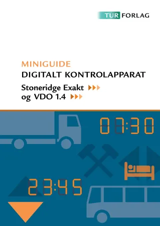 Digitalt kontrolapparat Stoneridge Exakt og VDO 1.4