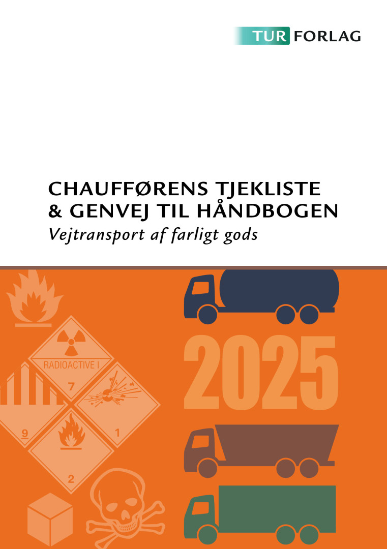 Chaufførens tjekliste & genvej til håndbogen Vejtransport af farligt gods 2025