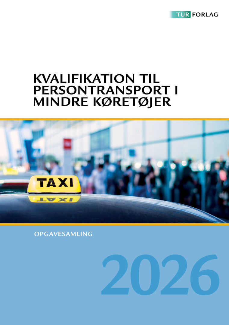 Kvalifikation til persontransport i mindre køretøjer – Opgavesamling 2026