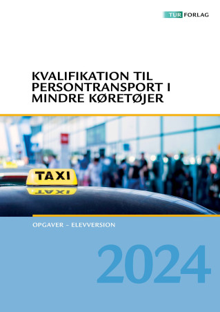 Kvalifikation til persontransport i mindre køretøjer – Opgavesamling